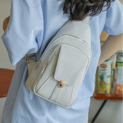 Soft Faux Leather Crossbody Bag