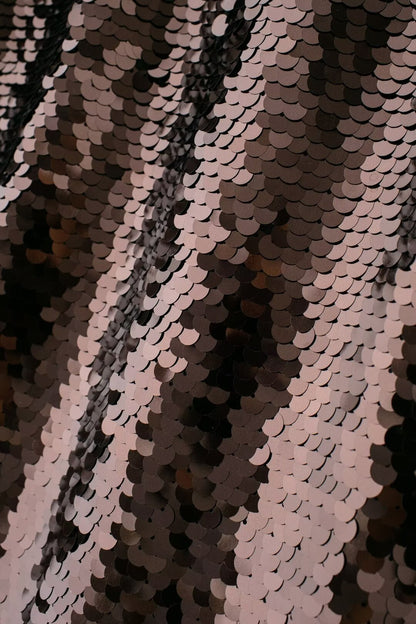 Brown Sequence Skirt