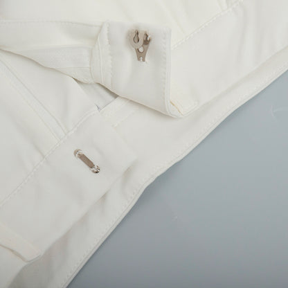 Pure White Wide Trousers