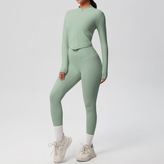 Skinny Yoga Pants High Waist Set