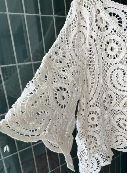 Crochet Hollowed Out Top