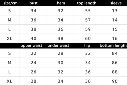 Short Sleeve Breathable Top & Pants Set