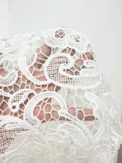 Lace Round Neck Blouse