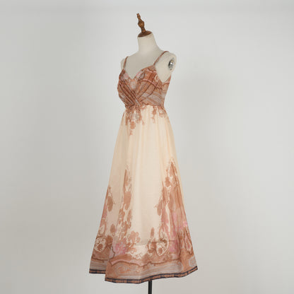 Sweetheart A Line Midi Dress