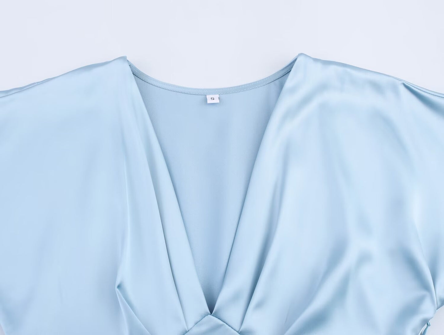 Silk Satin Midi Dress