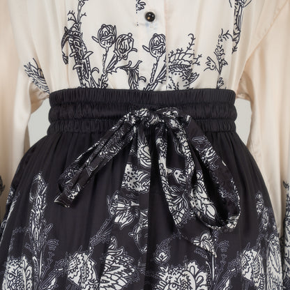 Two Piece Set Casual Long Sleeved Blouse & Pants