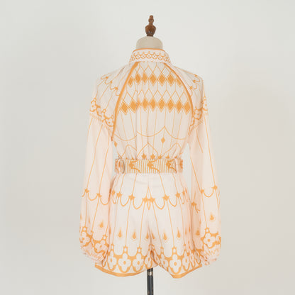 Retro Bohemian Style Two Piece Set