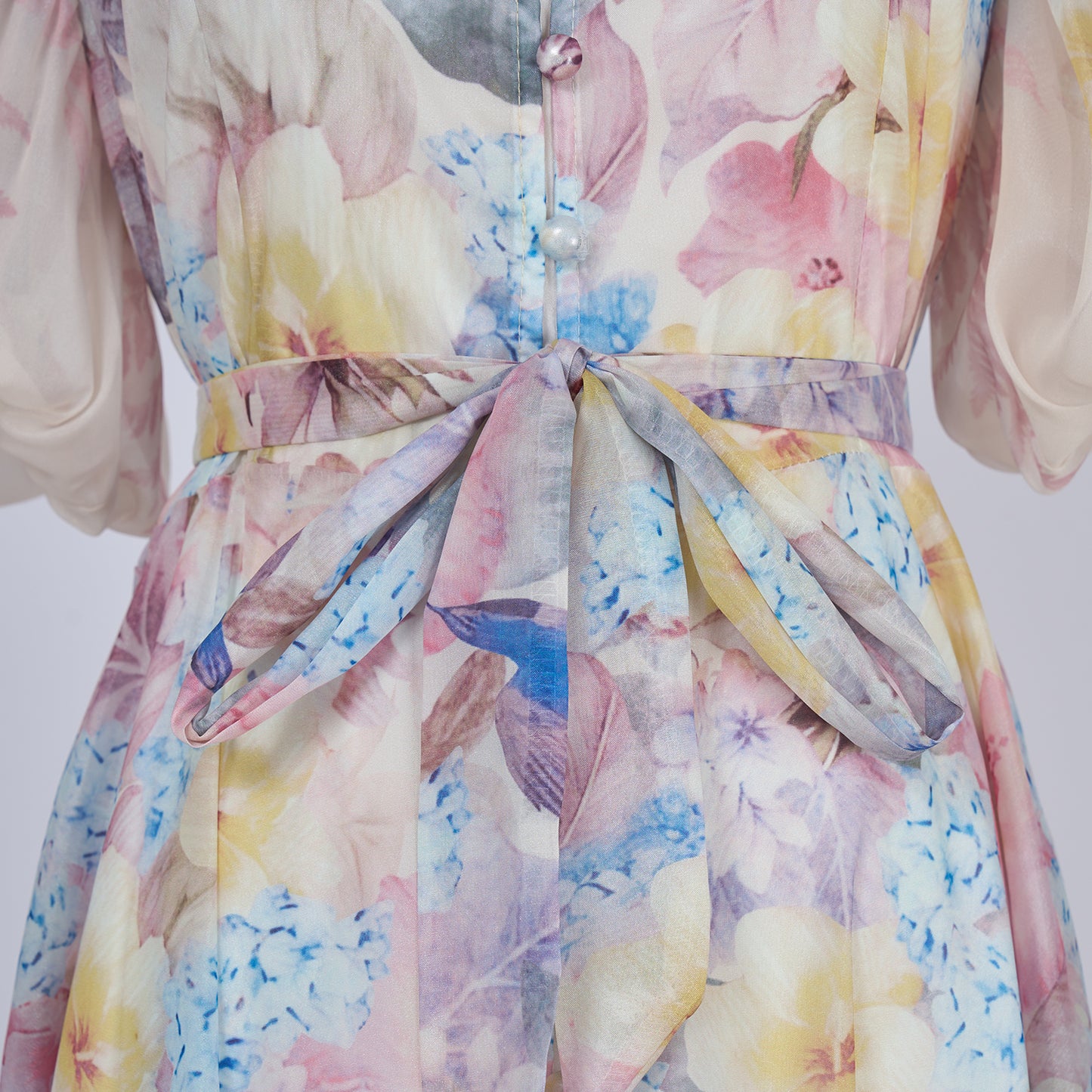 Lady Elegant Short Sleeved Dress