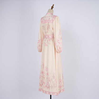 A Line Long Sleeved Dress