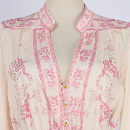 A Line Long Sleeved Dress