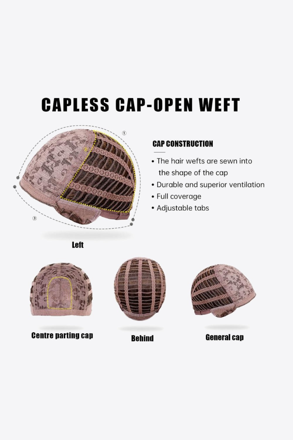 Medium Brown Full Lace Wig