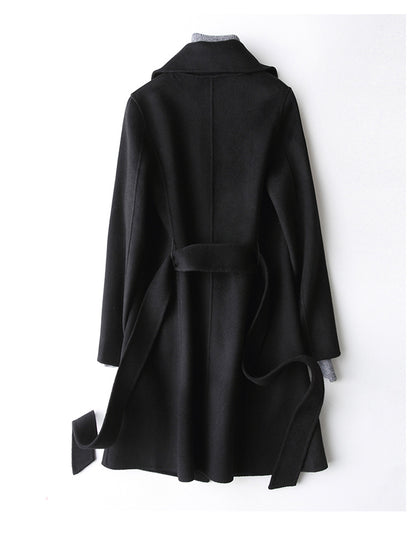 Double-Faced Woolen Overcoat
