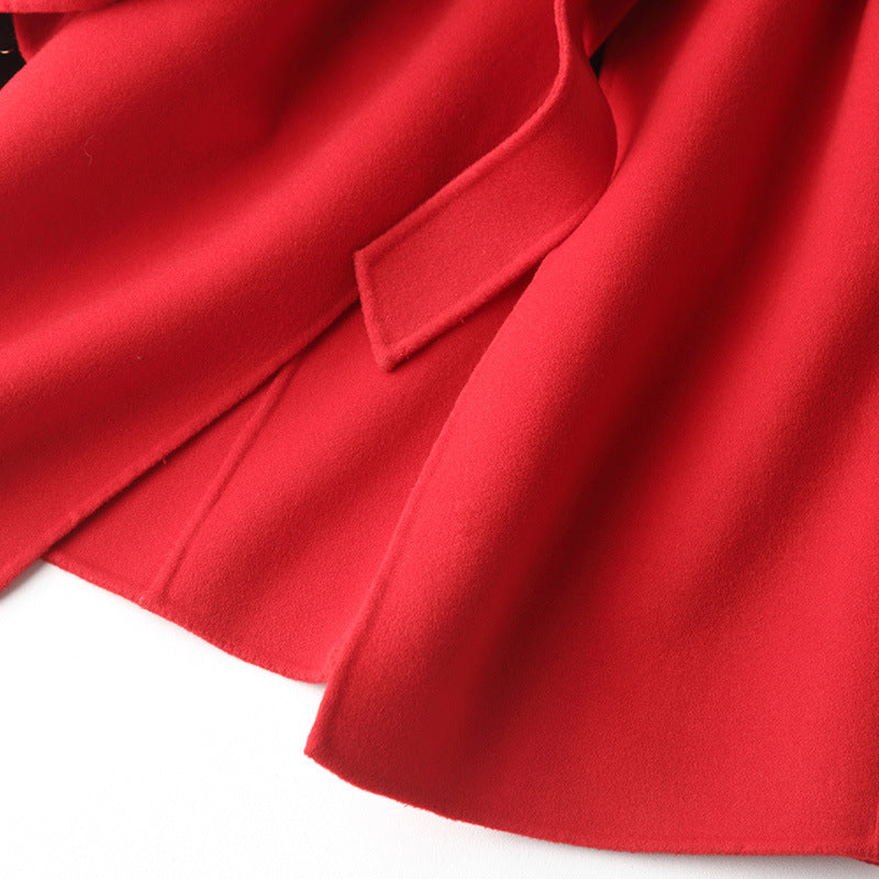 Double-Faced Woolen Overcoat