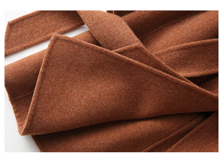 Double-Faced Woolen Overcoat