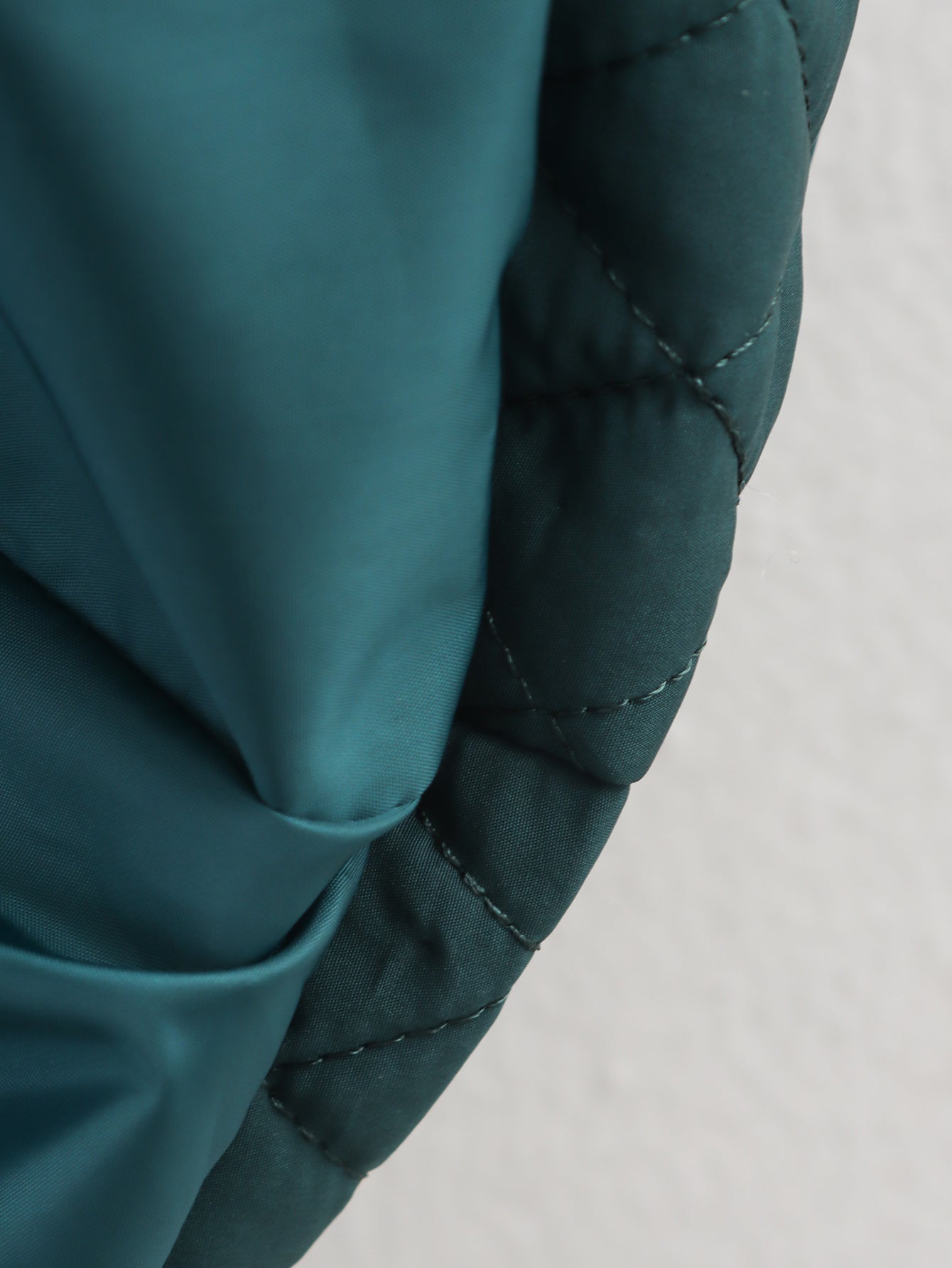 Winter Diamond Quilted Coat Dress