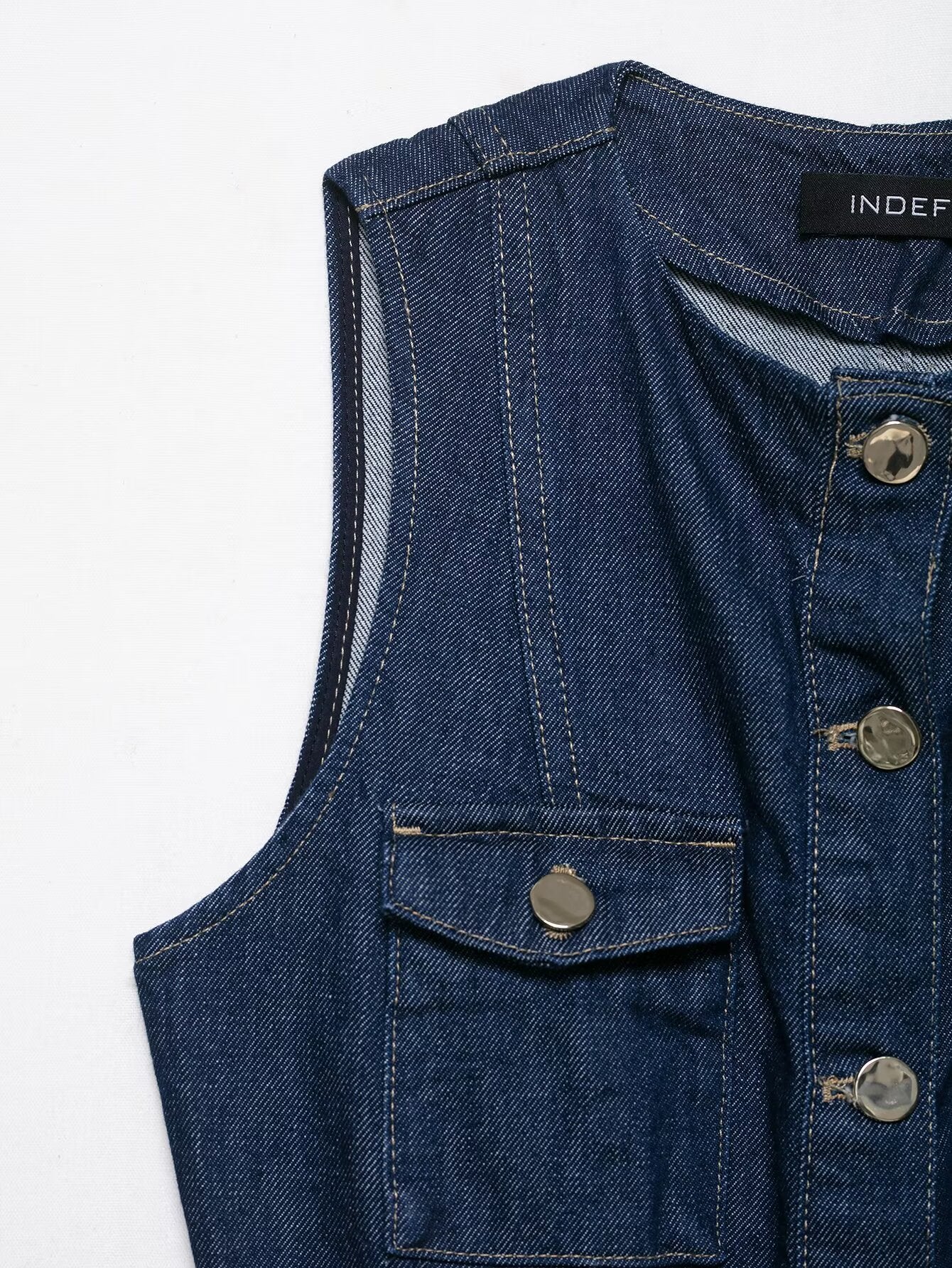 Denim Dress w/ Belt