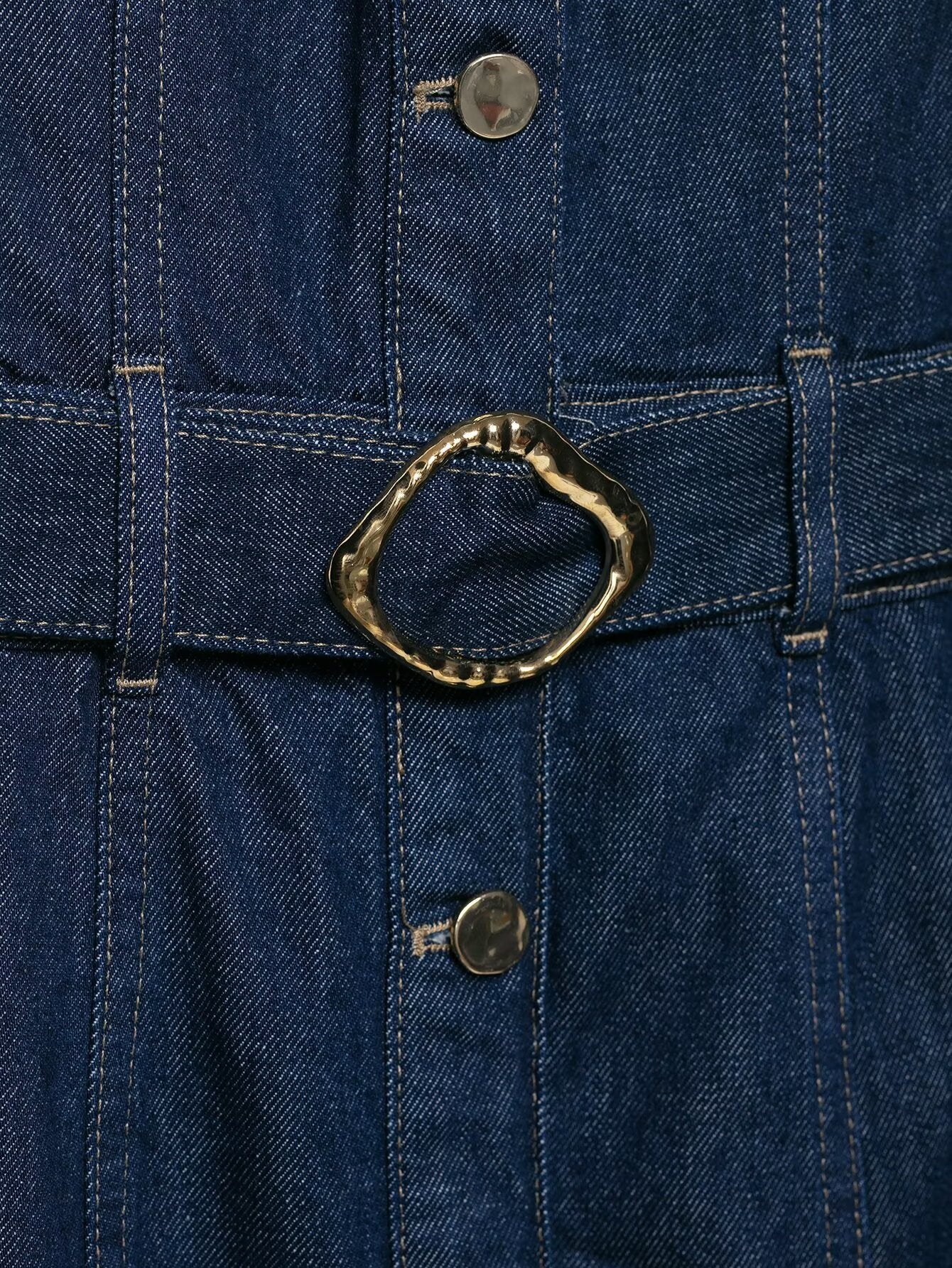Denim Dress w/ Belt