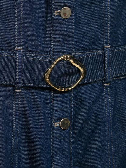 Denim Dress w/ Belt