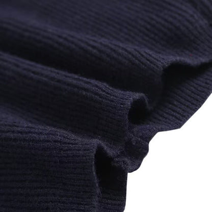 Simple Navy Blue Cardigan