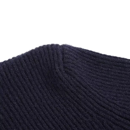 Simple Navy Blue Cardigan