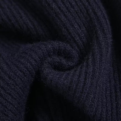 Simple Navy Blue Cardigan