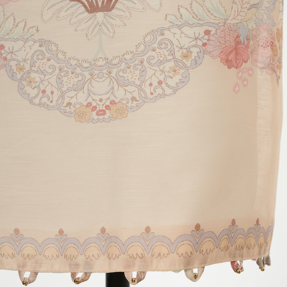 Patterned Blouse & Skirt Set
