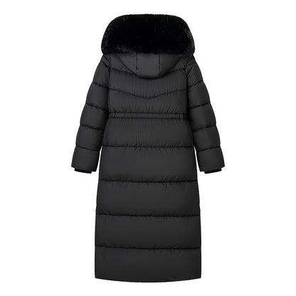 Long Hooded Cotton Coat