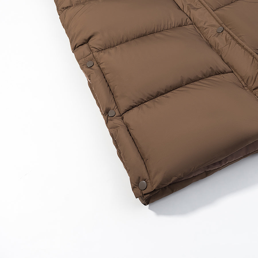 Long Hooded Cotton Coat