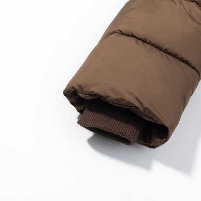 Long Hooded Cotton Coat