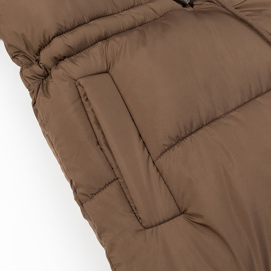 Long Hooded Cotton Coat