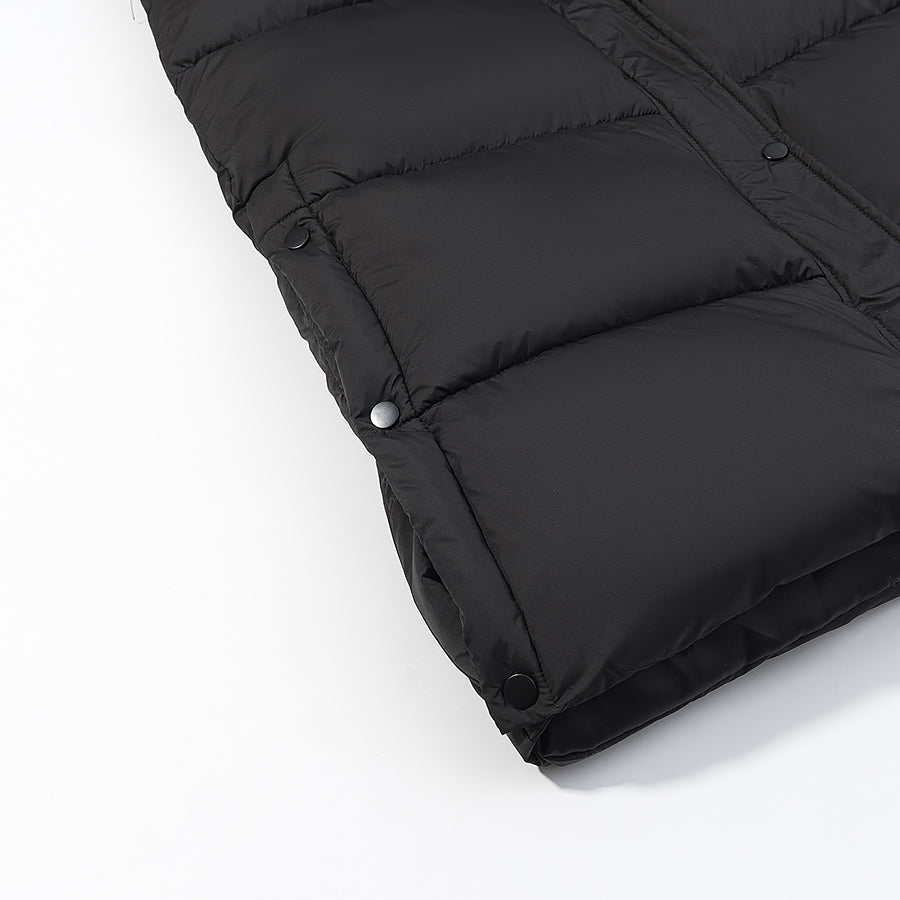 Long Hooded Cotton Coat