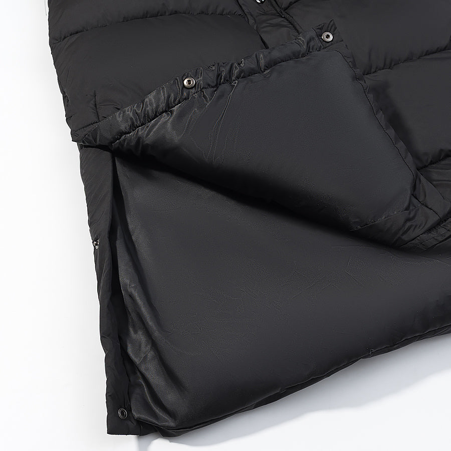 Long Hooded Cotton Coat