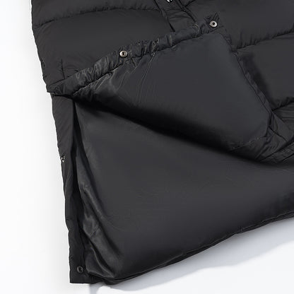 Long Hooded Cotton Coat