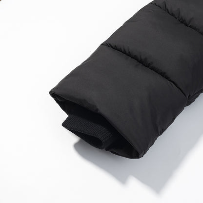 Long Hooded Cotton Coat