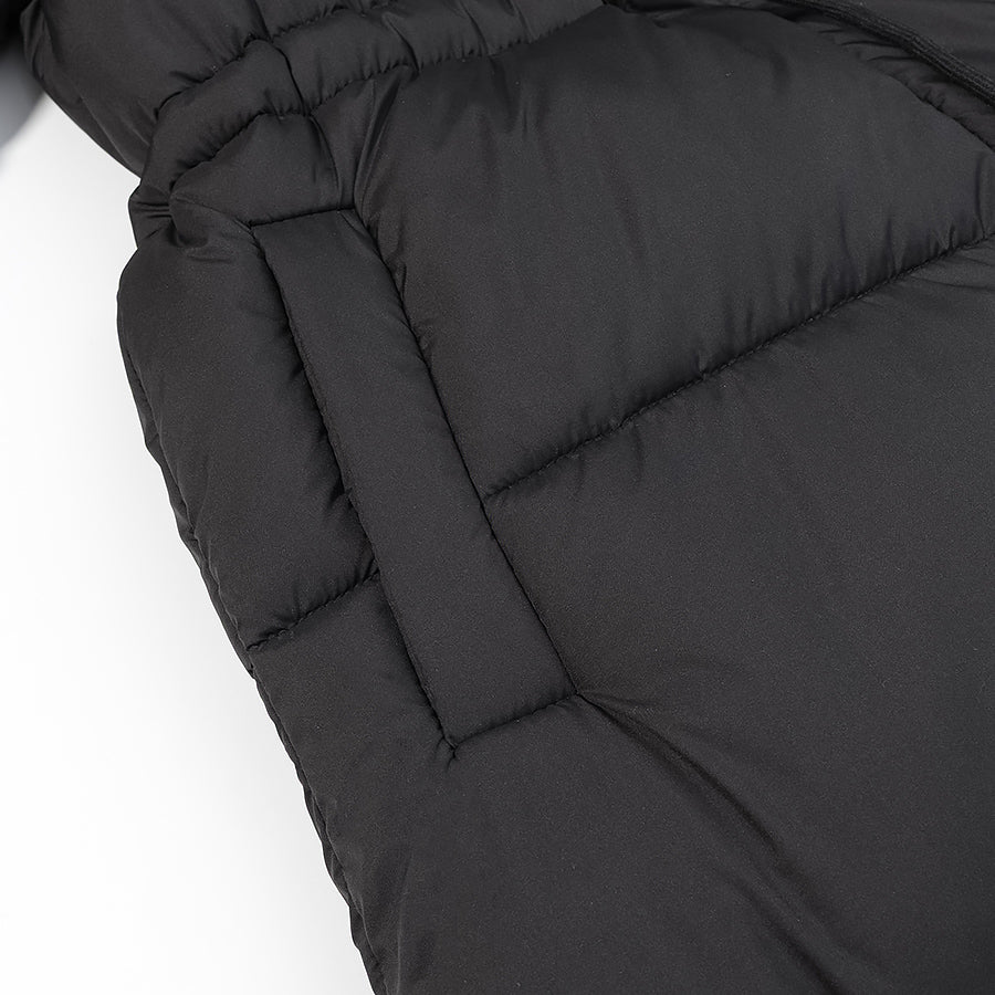 Long Hooded Cotton Coat