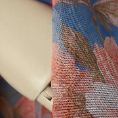 Floral Short Sleeved Midi Dress