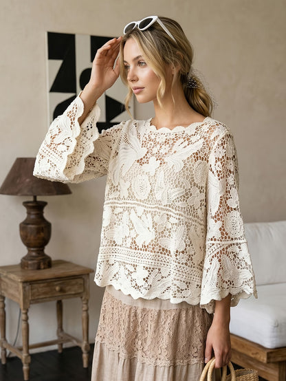 Embroidered Knit Shirt