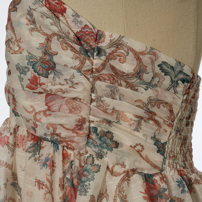 Printed Floral Halter Dress