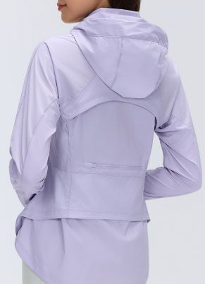 Lightweight Quick Drying Hooded Jacket