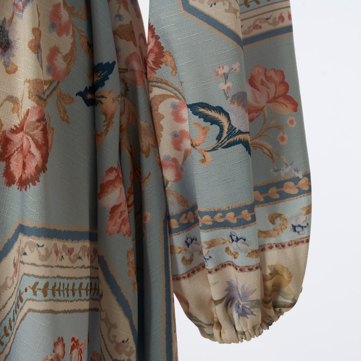 Women Summer Retro Print Shirt Dress