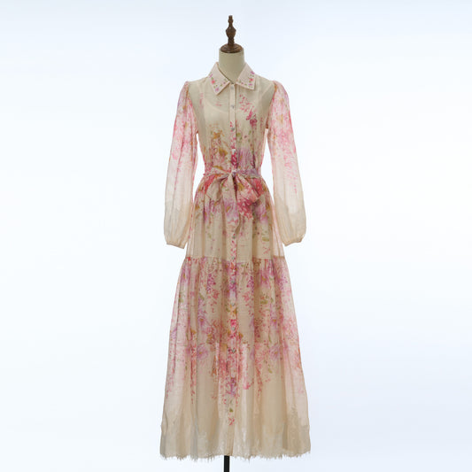 Arapawa Lantern Sleeve Dress