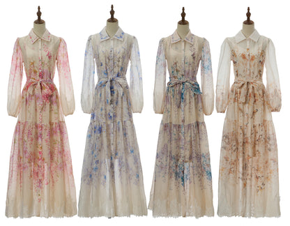 Arapawa Lantern Sleeve Dress