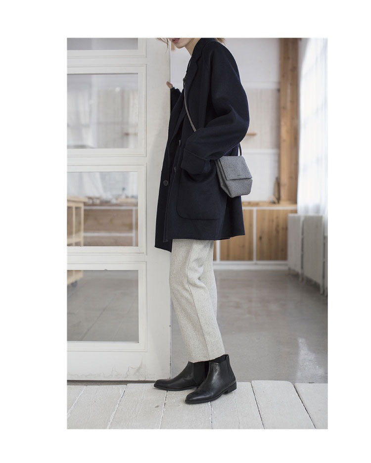 Loose Woolen Coat