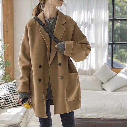 Loose Woolen Coat