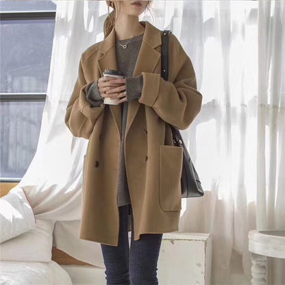 Loose Woolen Coat