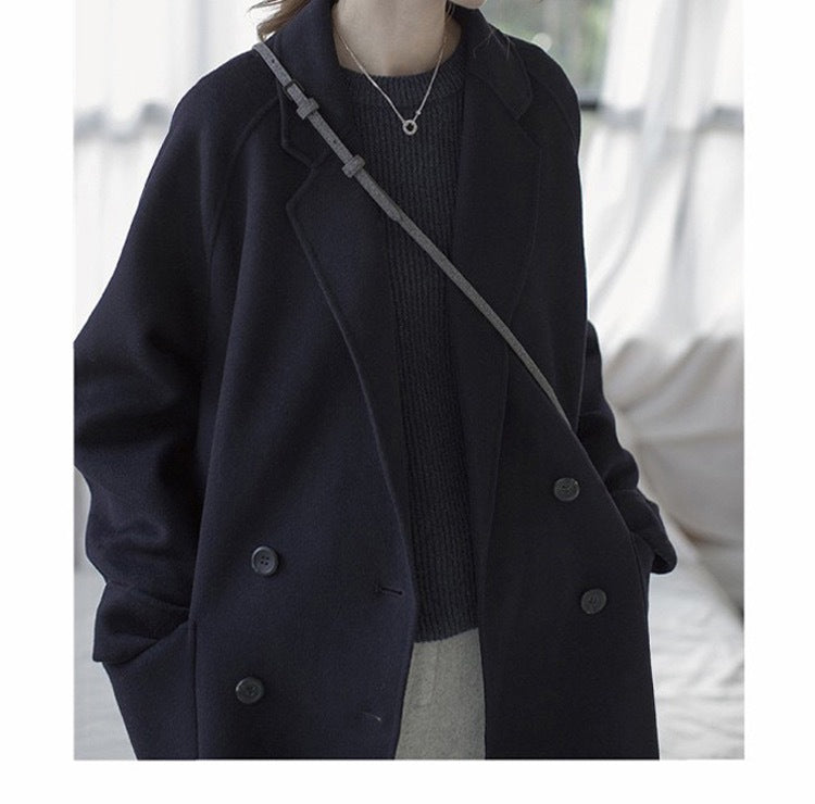 Loose Woolen Coat
