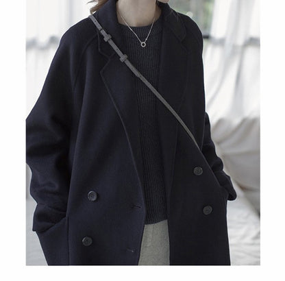Loose Woolen Coat