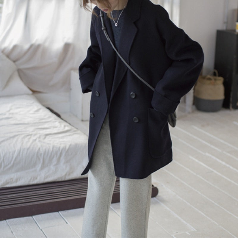 Loose Woolen Coat