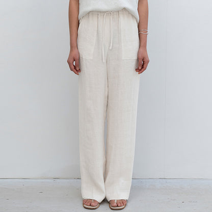 Pure Linen Loose Pants