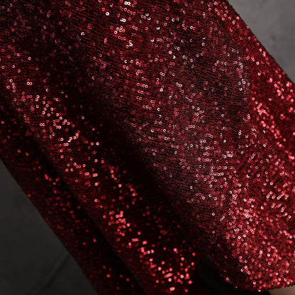 V-neck Mid-Length Formal Dress